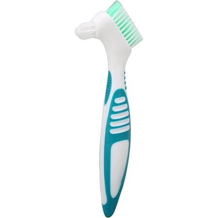 False Teeth Toothbrush Manual Toothbrushes Denture Brush - Effective Cleaning and Prevent Dental Calculus