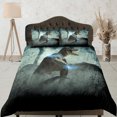 thumbnail image 1 of Dinosaurio Juego de Funda Nórdica Sci-Fi Colcha, Animal TRex Dormitorio Ropa de cama con, 1 of 4