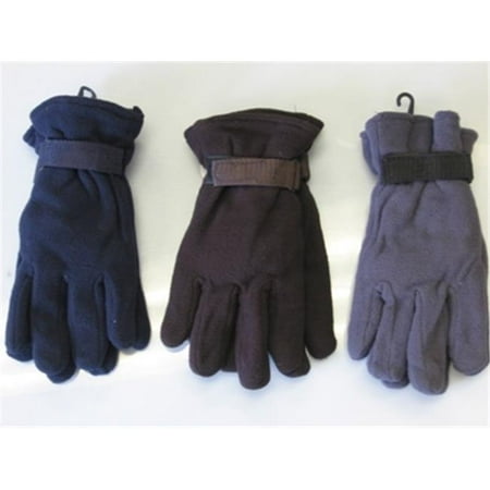 Mens Fleece Gloves Case Pack of 24