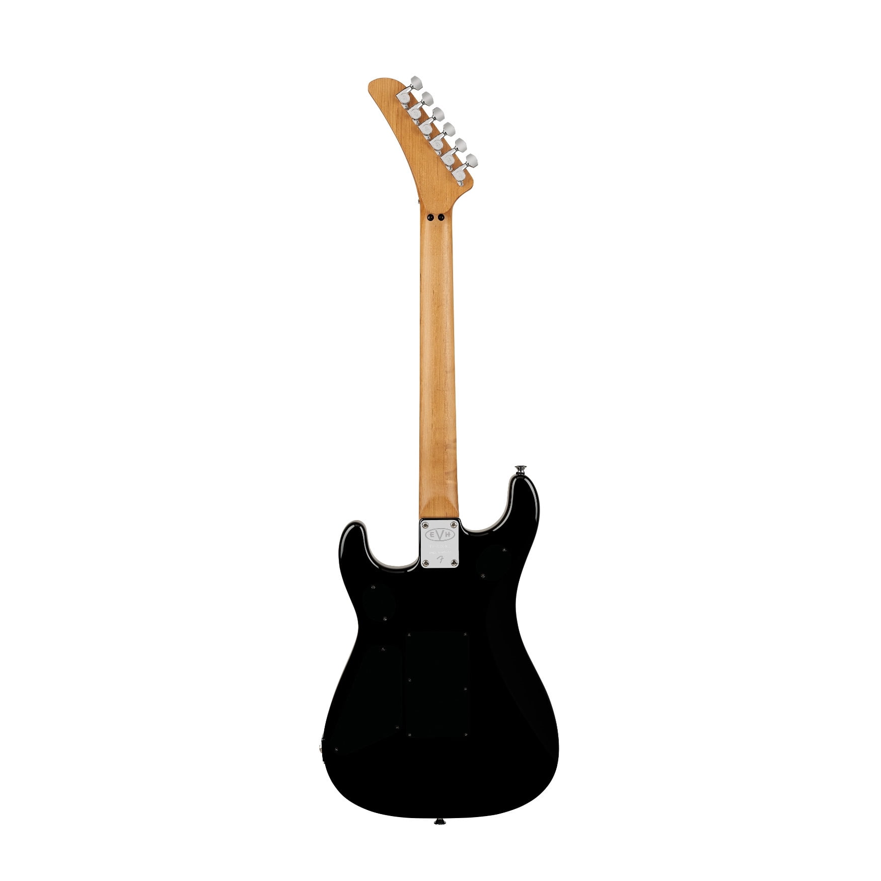 EVH 5150 Series Deluxe 6-String Electric Guitar with Baked Maple Fingerboard and Basswood Body (Black)