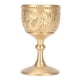 thumbnail image 4 of Cáliz De Oro Para Vino, Estilo Retro En Relieve, Latón Grueso, Lujoso, Elegante, Lustre, Copa De Proxeneta Para Fiesta, Banquete, Boda, 4 of 7