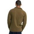 thumbnail image 4 of Knocker Men's Soft Fleece Full Zip Up Mid-Weight Winter Warm Sweater Jacket, 4 of 4