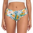 thumbnail image 1 of Fotbe Colorful Fruits Calzones Estampados para Mujer – Ropa Interior de Algodón, Cómoda, Suave y Elástica-Large, 1 of 6