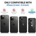 thumbnail image 3 of iPhone 13 Mini Case, [Built-in Screen Protector] Full Body Clear Bumper Phone Case Rugged Shockproof, 3 of 5