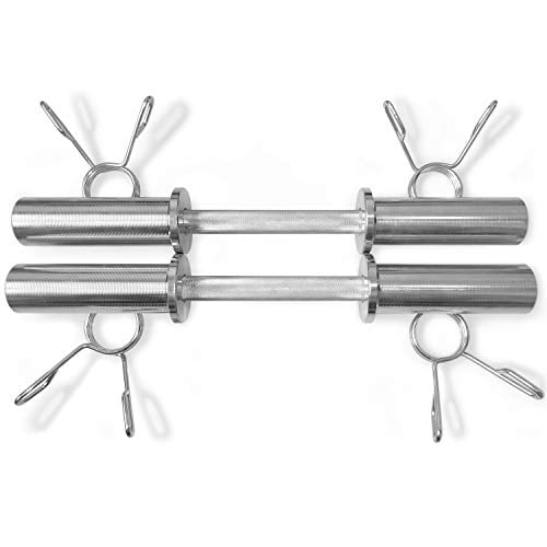 STOZM 2” Olympic Dumbbell Handle Solid Dumbbell Weight Lifting Bars