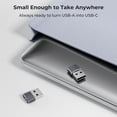thumbnail image 7 of pannbo USB to USB C Adapter for iPhone 17 Pro Max,Type C Female to A Male Converter 2 Pack, Compatible with Apple Watch S11 S10,AirPods Pro,iPad mini Air,Samsung Galaxy S26 S25, 7 of 7
