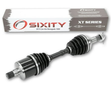 Sixity XT Rear Right Axle compatible with Can-Am Renegade 1000 2015 - EFI 4X4