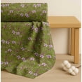 thumbnail image 4 of Soimoi Cotton Voile Fabric Leaves & Azalea Floral Print Fabric by the Yard 56 Inch Wide, 4 of 7