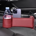 thumbnail image 4 of Xinyolin Car Seat Gap Box - with Cup Holder, Large Capacity, Waterproof, Easy Install, Auto Seat Gap Filler Organizer, 4 of 8