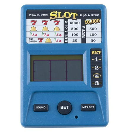 Trademark Electronic Handheld Slot Machine Game (Best Handheld Game System For A 5 Year Old)