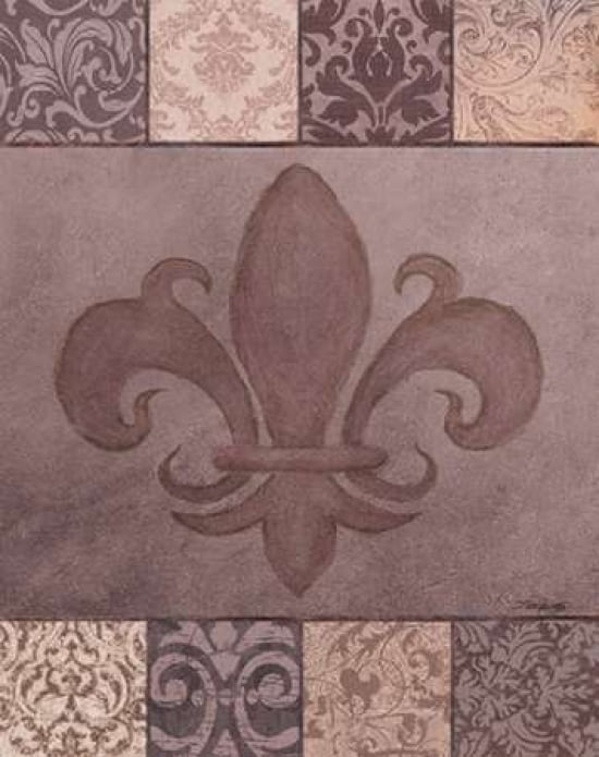 Fleur De Lis I Canv