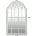 thumbnail image 3 of DecMode 36" x 60" White Distressed Window Pane Wall Mirror, 3 of 7