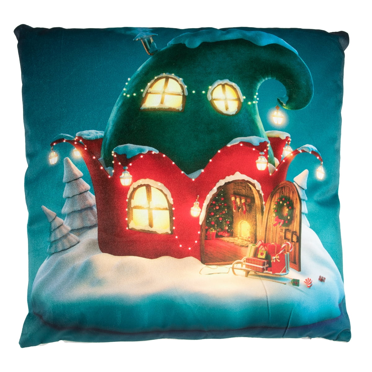 pillow with led lights