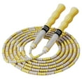 thumbnail image 1 of Adjustable Steel Jump Rope Beaded Heavy Skipping Rope for Kids Women Men Fitness, 1 of 9