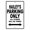 Black, variant on Hailey's Parking Only All Others Will Be Towed Name Gift Novelty Metal Aluminum 8"x12" Sign