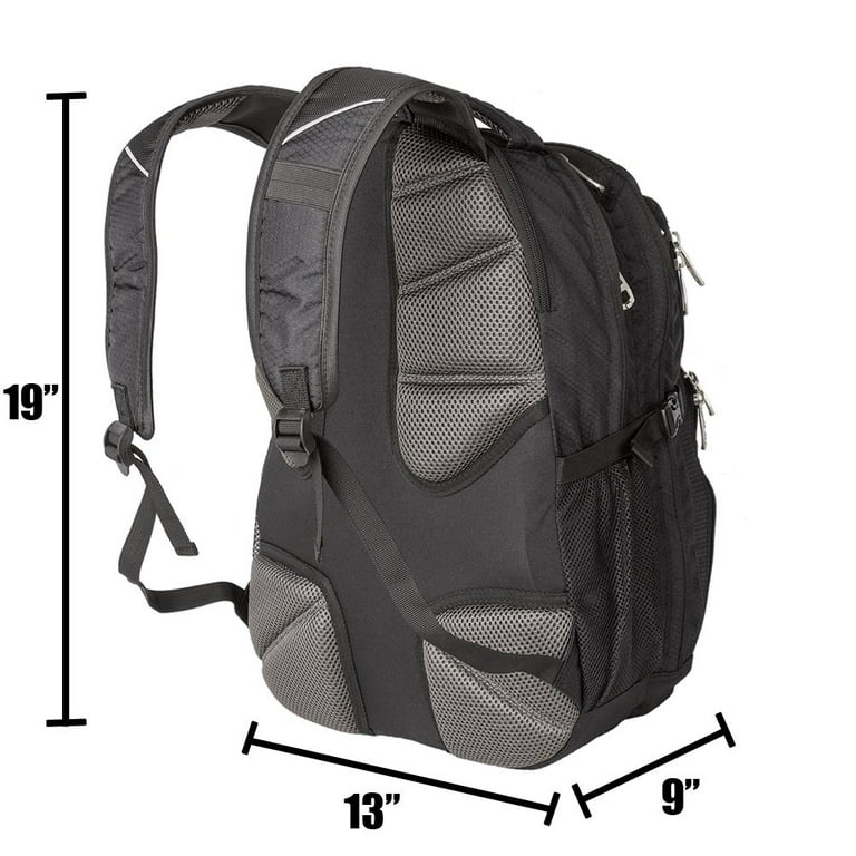 backpack with shoe and laptop compartment Amazon.com: 18.4in Men Laptop Backpack with Shoe Compartment for Gym Hiking  Business,Large Carry On Travel Bag with PC Compartment,Waterproof College  Bookbag School Backpack for Women,Black : Electronics