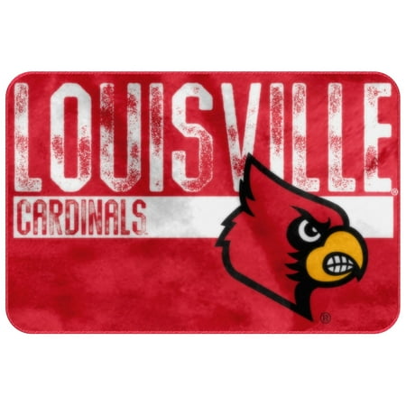 Louisville Football Rug - Louisville Cardinals The Northwest Company 20'' x 30'' Wornout Foam Mat - No Size