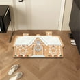 thumbnail image 4 of Christmas House Shaped Area Rug, 24 x 35 inch Non-Slip Ultra Soft Christmas Door Mat, Plush Decorative House Mat for Holiday Kitchen Living Room Bathroom Balcony Bedroom Decorations, 4 of 4