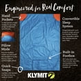 thumbnail image 4 of Klymit Versa Insulated Camping Blanket, Wide Travel Throw for Hiking, Backpacking & Outdoors, 4 of 10