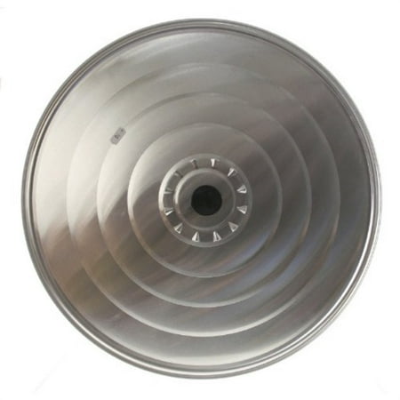 garcima ld-20 20-inch all-purpose pan lid, 50cm, large, silver