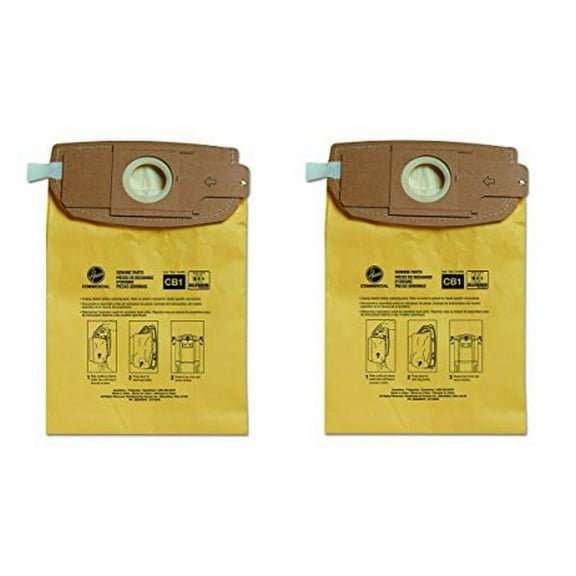Replacement Part For Hoover CH34006 Corded Backpack 20PK CB1 Bags Paper Bags ALLERGEN Filtration :- AH10273