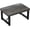 Dark Grey, variant on One Step Stool, Wooden Foot Stool for Adults, Small Stepping Stool for Bed and Closet, Heavy Duty Step for Kitchen, Dorm, and Indoor Use, Dark Gray