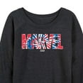 thumbnail image 3 of Marvel - Tie Dye - Women's French Terry Pullover Sweatshirt, 3 of 5