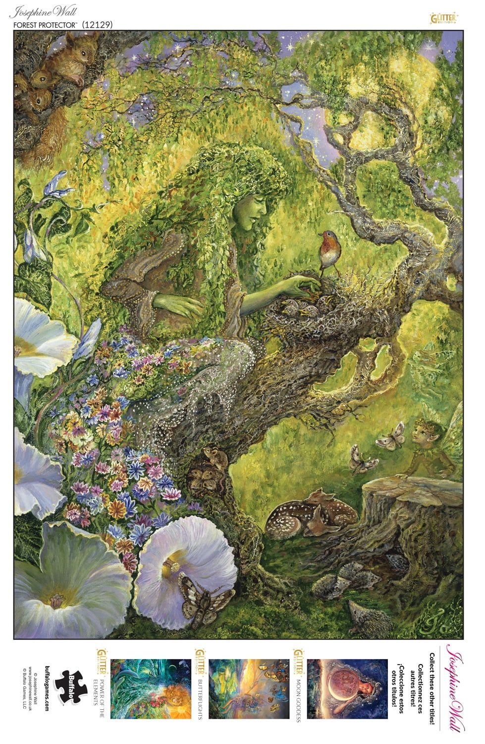 Buffalo Games 1000-Piece Josephine Wall Forest Protector Interlocking Jigsaw Puzzle