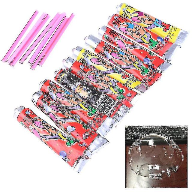 10pcs Bubble Glue Kids Blowing Bubble Ball Juguetes para niños Globo espacial Toy_a