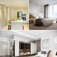 thumbnail image 6 of Luxrite 2 Inch LED Recessed Light with J-Box 15W 5 Color Selectable 1000 Lumens Dimmable Wet Rated IC Rated, 6 of 8