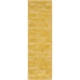 thumbnail image 1 of Unique Loom Bromley Vintage Country Rug 2' x 6' 7 Runner Yellow/Ivory, 1 of 1