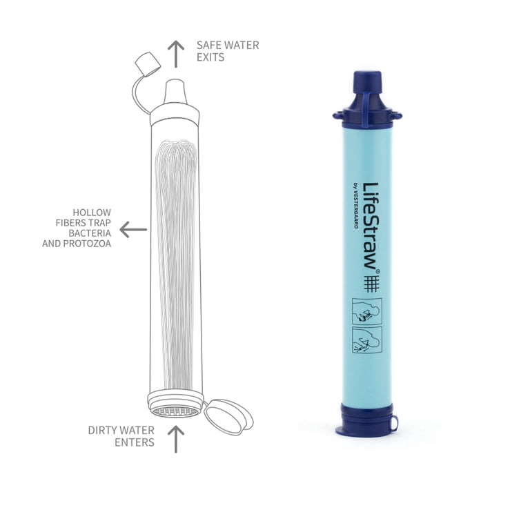 LifeStraw Personal Water Filter, Blue photo 2