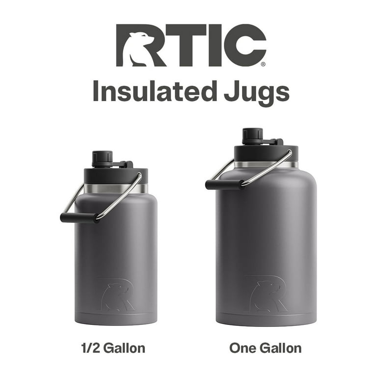 ［未使用品］ RTIC　1 GALLON JUG ：　　ワン　ガロン　　ジャグ RTIC Water Cooler, One Gallon Stainless Steel Insulated Jug