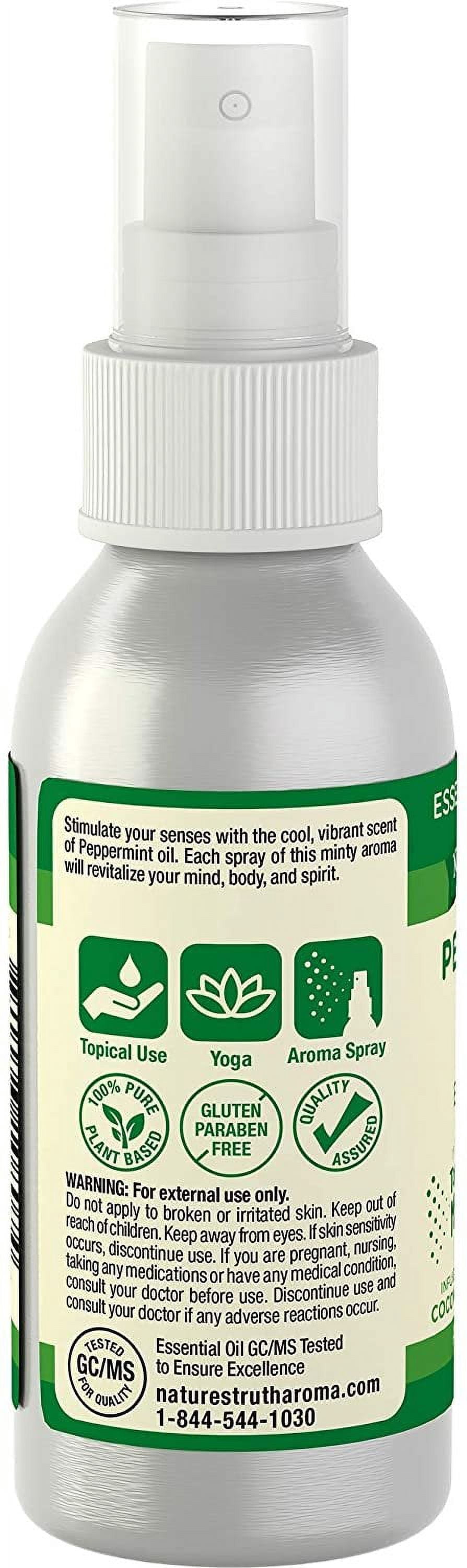 Nature's Truth Peppermint Refreshing On the Go Hydrating Mist 2.4oz, 3-Pack