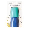 thumbnail image 5 of Tiny Twinkle - Silicone Training Cup 2PK - Indigo-Mint, 5 of 5