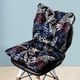 thumbnail image 4 of Cojín de silla cómodo para el respaldo del asiento para patio interior Azul oscuro, 4 of 7