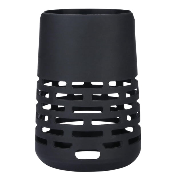 Funda Protectora de Silicona Sunnimix Estuche de transporte flexible para altavoz Soundlink Revolve Plus Negro
