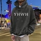 thumbnail image 3 of MHFRRA Sudadera con Capucha de Temática Cómoda para Un Jersey Informal, Ropa de Calle Suave, Ajuste Relajado, Suéter de Cuello Redondo con Diseño de Capucha Gris, 3 of 5