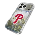 thumbnail image 2 of Philadelphia Phillies Linen Logo iPhone Glitter Case, 2 of 6
