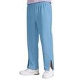 thumbnail image 5 of Duqingm Girls Sweatpants, Running Casual Sports Elastic Drawstring Waist Straight Leg Pants with Pockets (Sky Blue,9-10 Years), 5 of 7