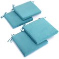 thumbnail image 4 of 20-inch by 19-inch Solid Microsuede Chair Cushion, 4 of 4