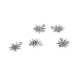 thumbnail image 4 of 100 Piezas Aleación Flor Colgante para Decoración Accesorio de Fabricación de Abalorio Bisutería BLESIY Colgantes de dijes para hacer a mano, 4 of 8