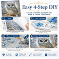 thumbnail image 7 of Beginner Diamond Art Kits for Adults, Special Shape 5D Diamond Painting Craft Kit with Crystal Gems, Easy DIY Rhinestone Art Project for Home Wall Decoration, 7 of 7