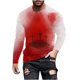 thumbnail image 2 of Blusas y camisas de manga larga y cuello redondo para hombre, camisetas informales con estampado de cuello redondo, blusas de manga corta para hombre, 2 of 5