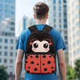thumbnail image 3 of KUIFORTI 17 Inch Printed Kids School Backpack Large Capacity Durable Polyester with Multiple Organizer Pockets for Girls Elementary Middle Students Back to School Supplies, 3 of 7