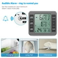 ORIA Refrigerator Thermometer, Indoor Outdoor Thermometer with 2