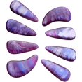 thumbnail image 1 of HUGFEGWE Guzheng Finger Picks, Silicone Polymer Guzheng Nail Covers 8Pcs Easy To Fine Workmanship Delicate for Replacement(Milky Way Color) CJB91-45835, 1 of 9