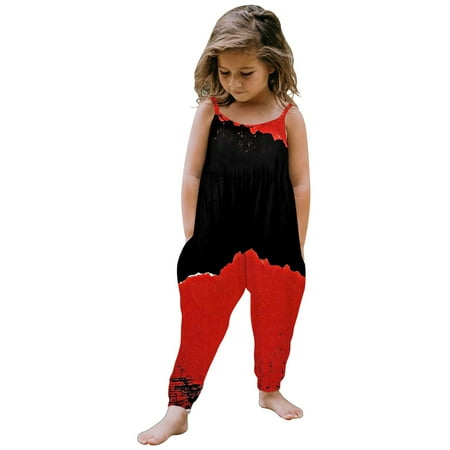 

Toddler Baby Girl Prints Jumpsuit Sleeveless Romper Outfits Pants Clothes Toddler Girls Clothing Baby Rompers 6-9 Months Corduroy Jumpsuit