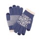 thumbnail image 1 of FELTECHELECTR Guantes de punto gruesos de jacquard para pantalla táctil, cálidos, resistentes al viento y antideslizantes para exteriores (azules), 1 of 6