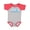 Baseball Heather and Red, variant on My First Easter Blue Easter Bunnies Boys or Girls Baby Bodysuit
